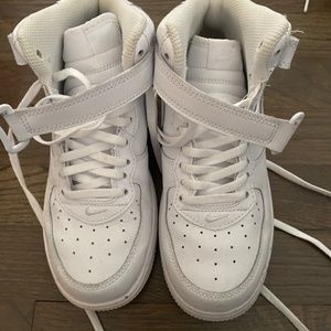 Nike Air a force 1 LE High White youth size 3